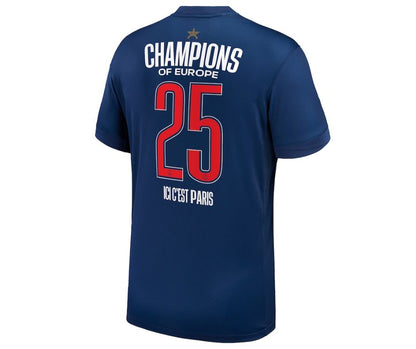 Paris Saint-Germain FC 2025/26 Champions Of Europe Jersey Shirt