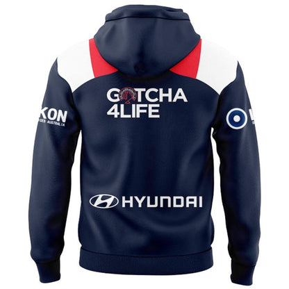 Sydney Roosters 2024 Hoodie with Zipper