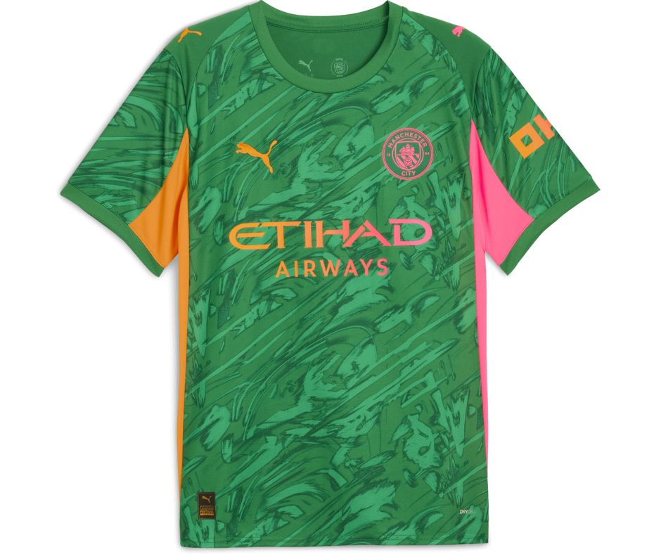 Manchester City 2025/26 Goalkeeper Away Jersey Shirt