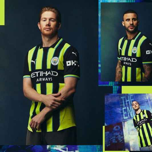 Manchester City 2024/25 Away Jersey Shirt Player's Edition