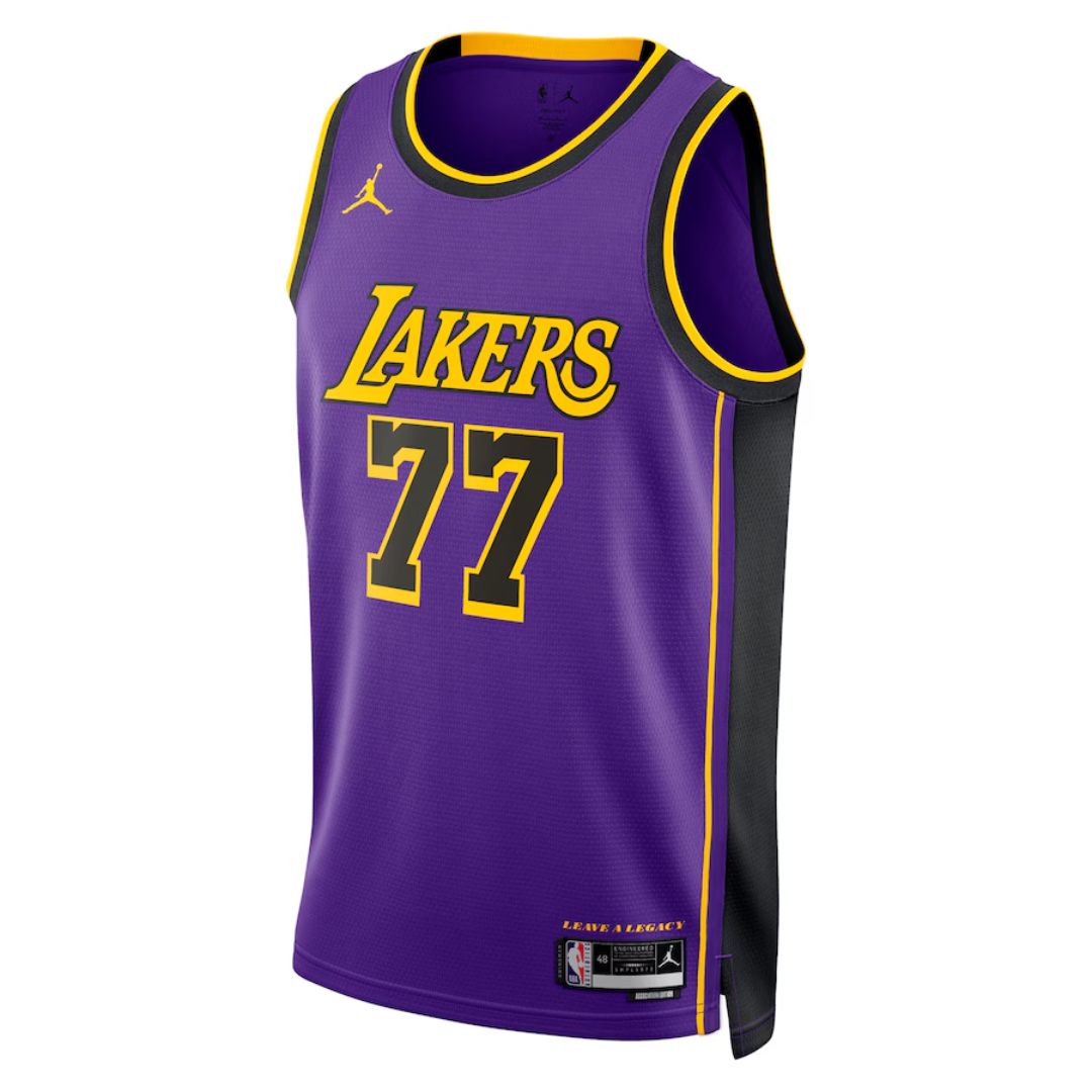 Los Angeles Lakers 2024/25 Luka Dončić #77 Away Jersey