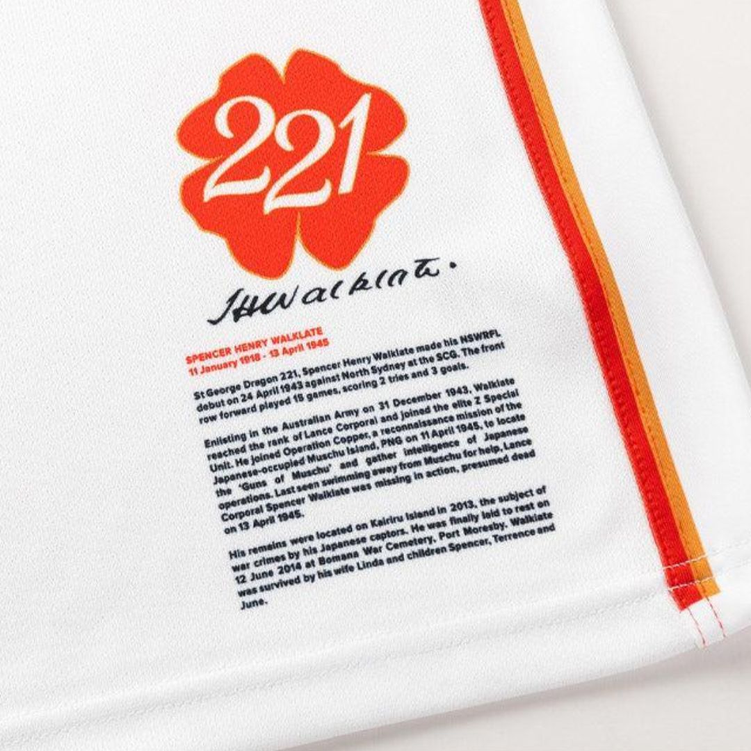 St George Illawarra Dragons 2025 Commemorative Jersey