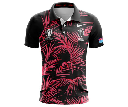 Fiji 2023 Rugby World Cup Away Stadium Polo Shirt