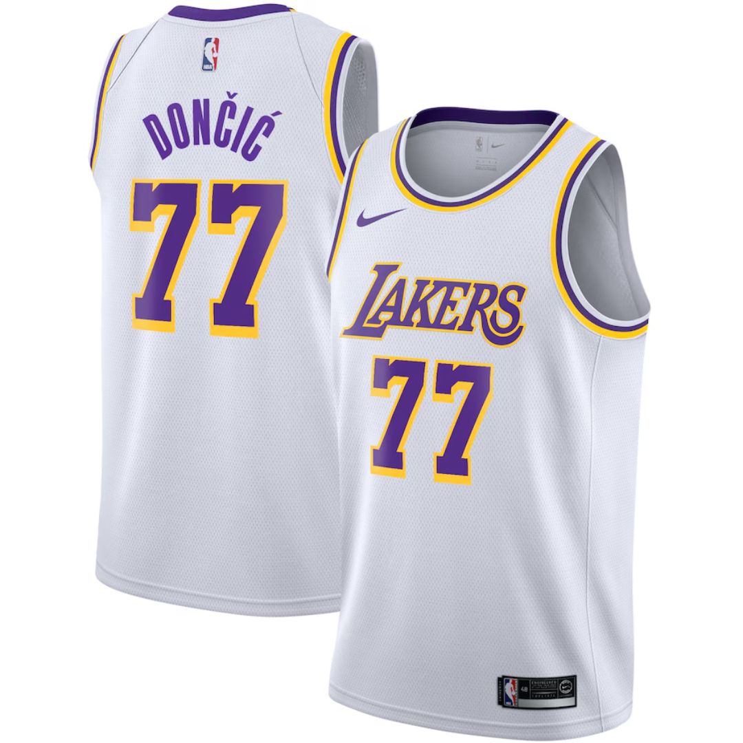 Los Angeles Lakers 2024/25 Luka Dončić #77 Jersey