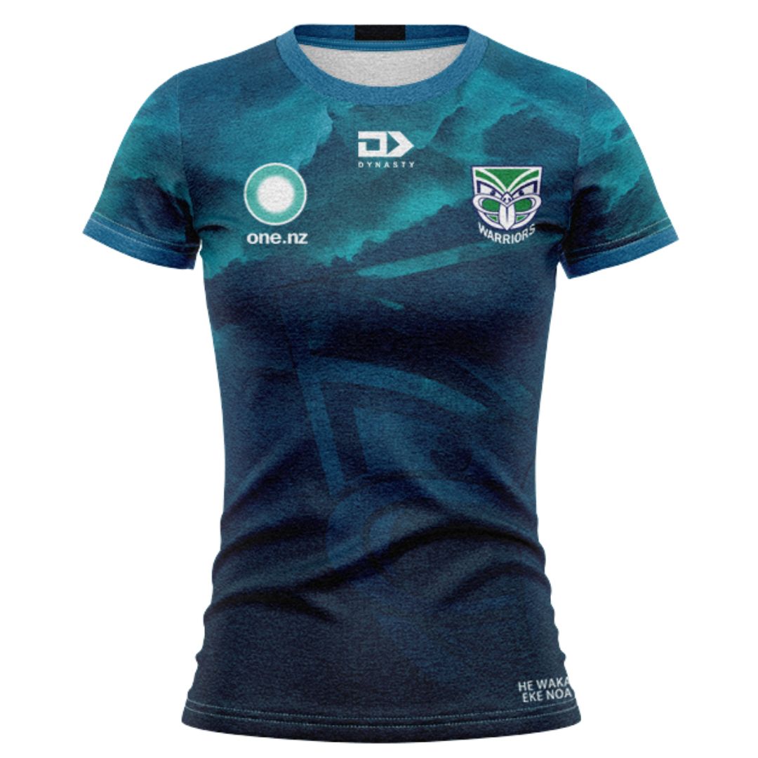 New Zealand Warriors 2025 Women's Pounamu Shirt