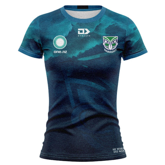 New Zealand Warriors 2025 Women's Pounamu Shirt