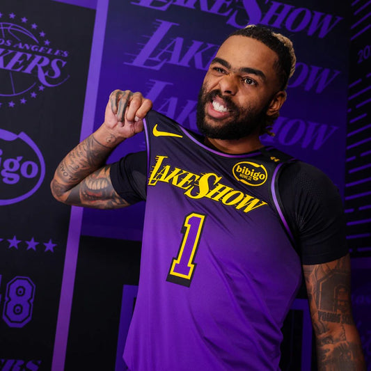 Los Angeles Lakers 2024/25 City Edition D'Angelo Russell #1 Jersey