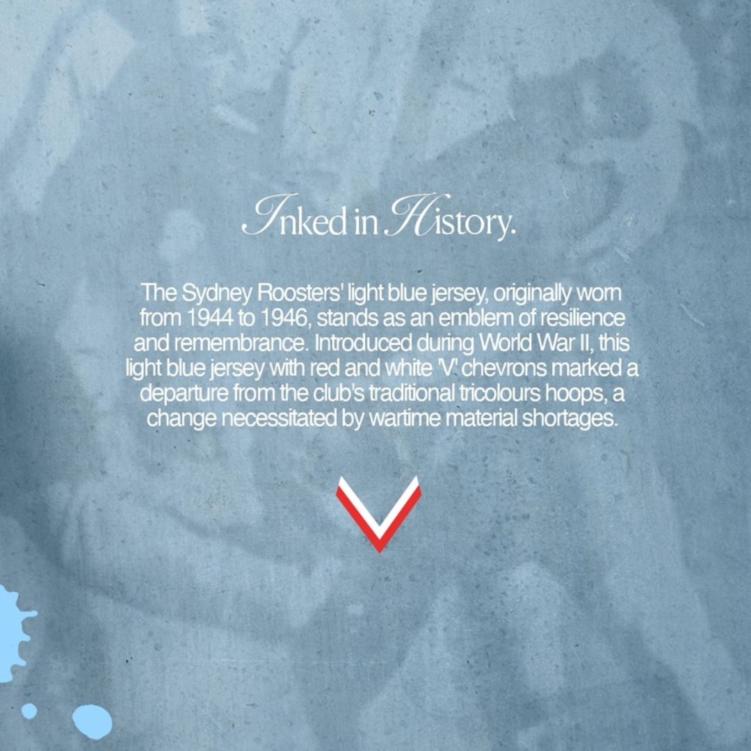 2025 Sydney Roosters ANZAC Jersey