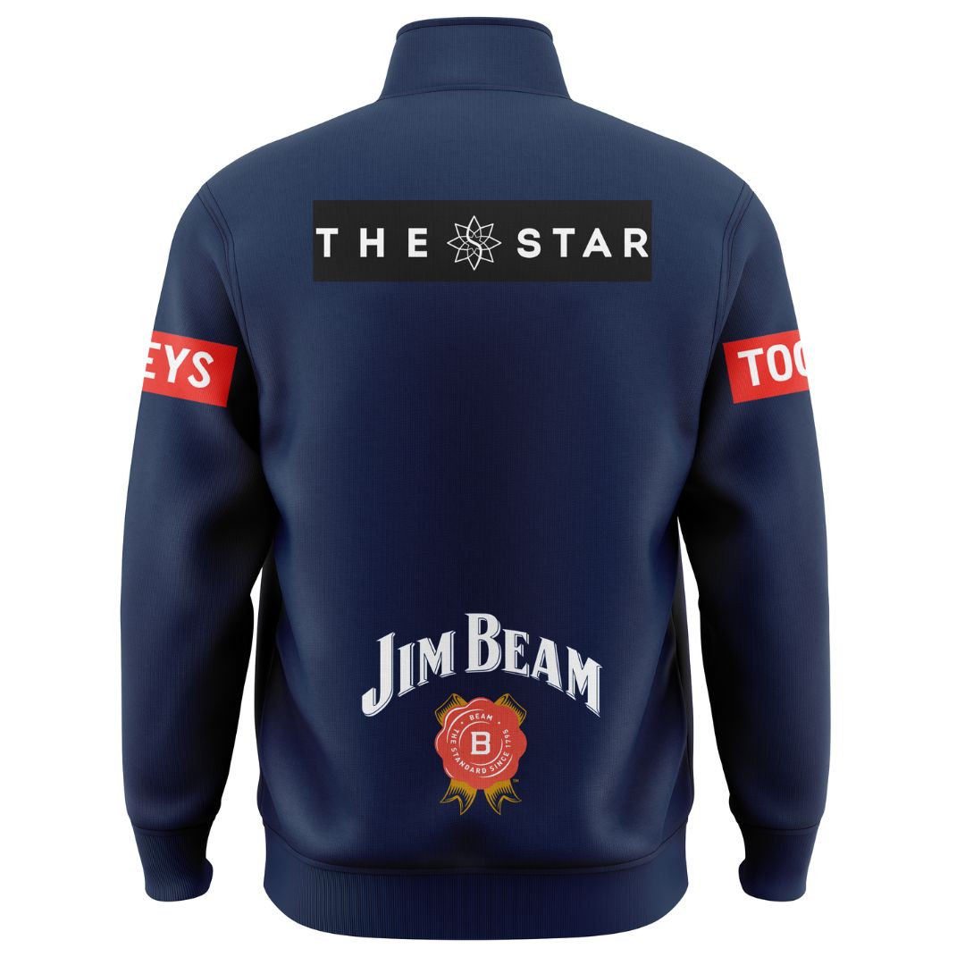 NSW Blues State Of Origin 2025 Captains Run Jacket with Zipper