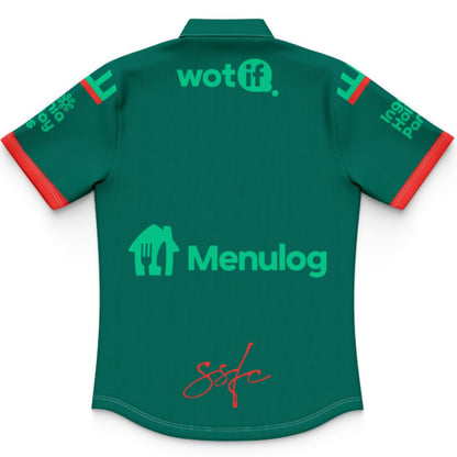 South Sydney Rabbitohs 2025 Kids Captains Run Polo Shirt