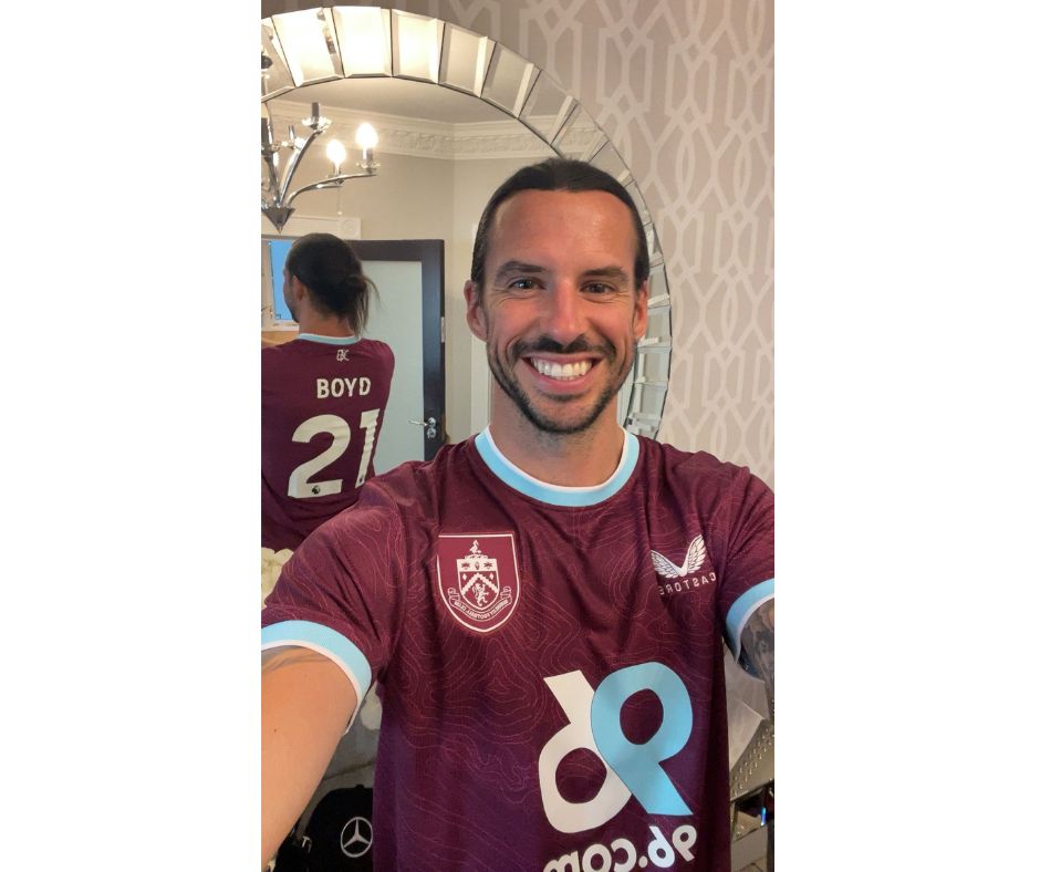 Burnley 2025/26 Home Jersey Shirt