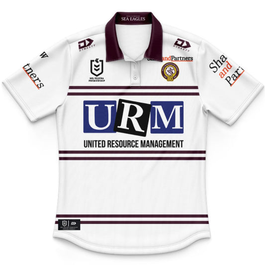 Manly Warringah Sea Eagles 2026 Kids Away Polo Shirt