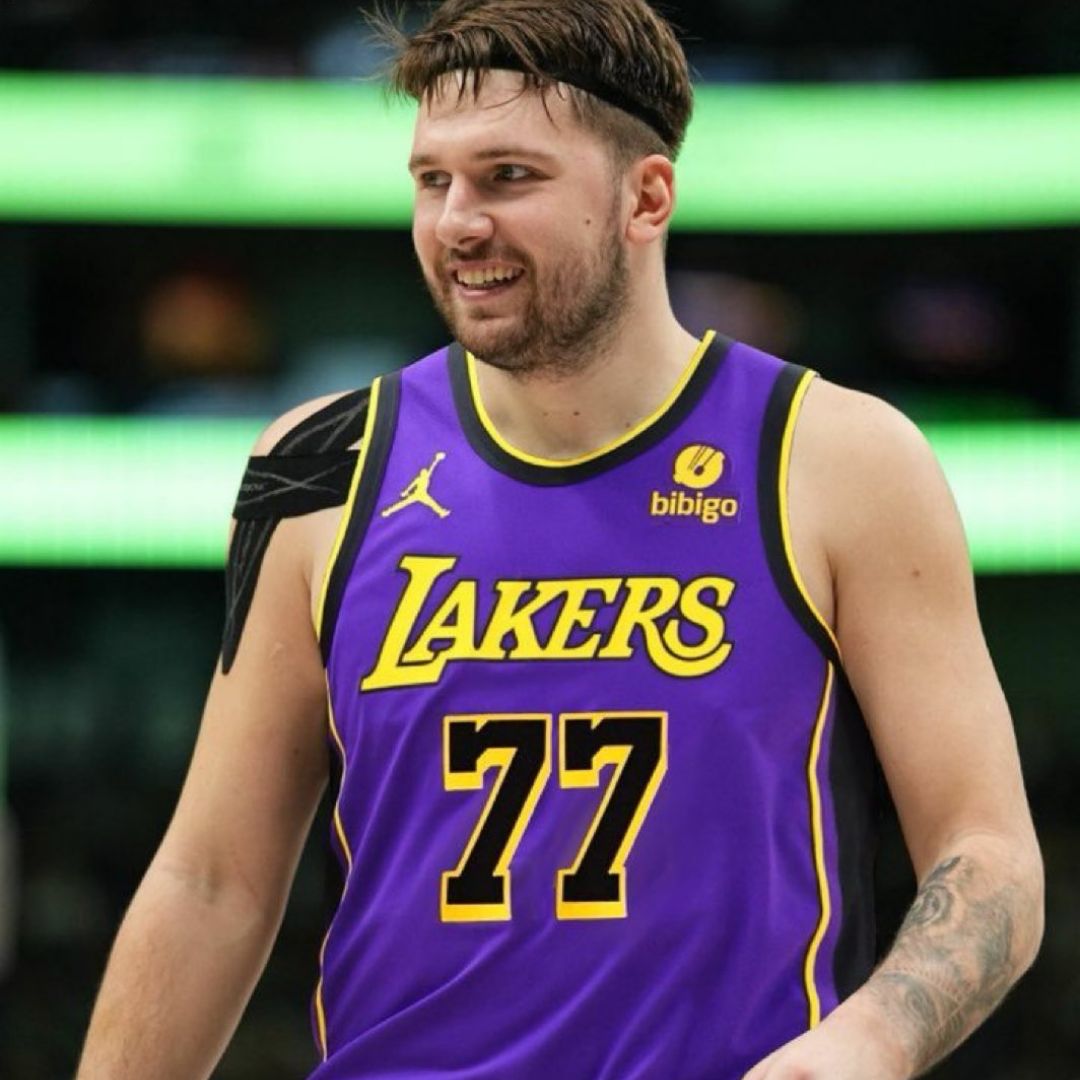 Los Angeles Lakers 2024/25 Luka Dončić #77 Away Jersey