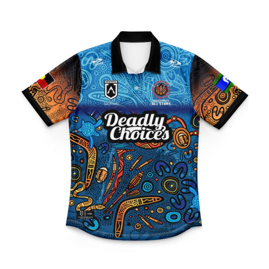 Indigenous All Stars 2025 Kids Polo Shirt