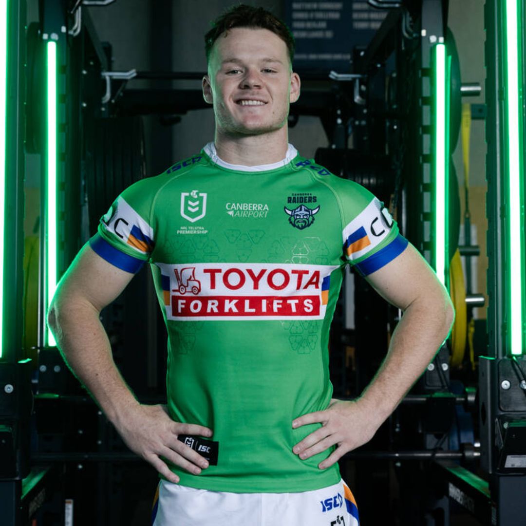 Canberra Raiders 2025 Home Jersey