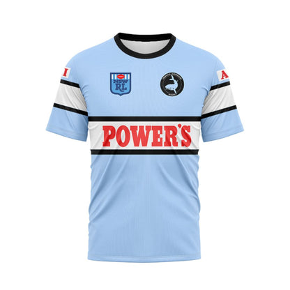 1992 Cronulla Sutherland Sharks Retro Shirt