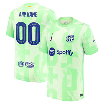 Barcelona 2024/25 Third Jersey Shirt (Add Your Own Name & Number)