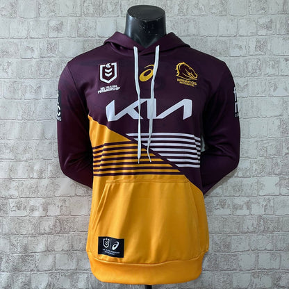 Brisbane Broncos 2024 Kids Home Hoodie
