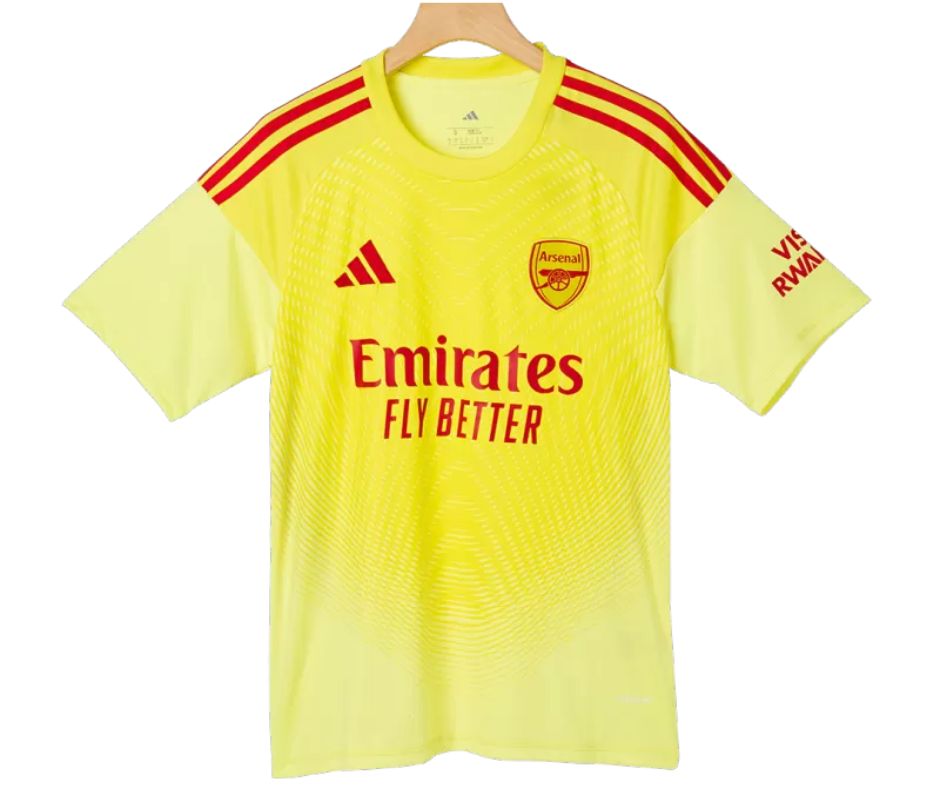 Arsenal Gunners 2025/26 Raya # 22 Goalkeeper Jersey Shirt