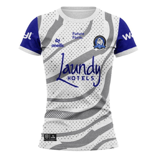 Canterbury Bankstown Bulldogs 2025 Women's White Training Shirt