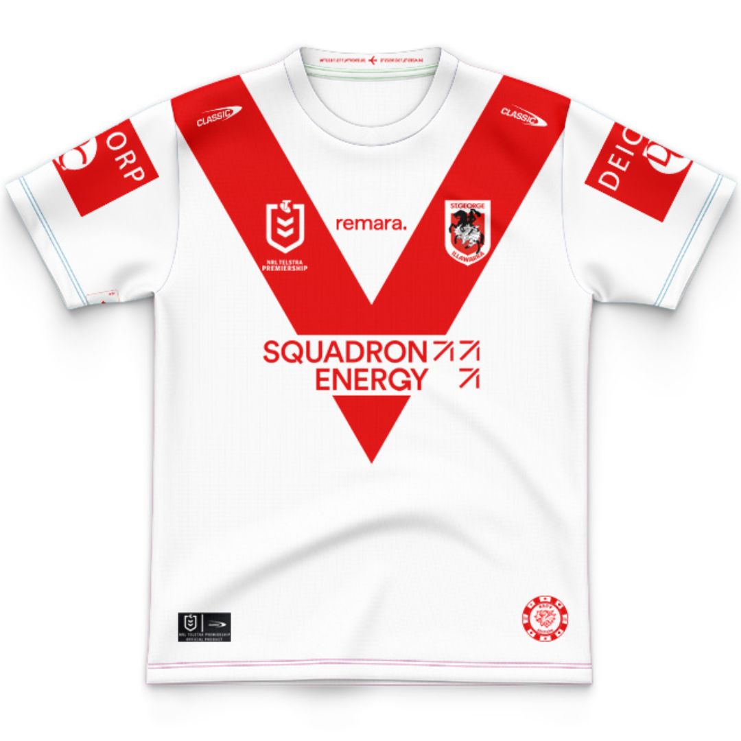 St George Illawarra Dragons 2026 Kids Home Jersey