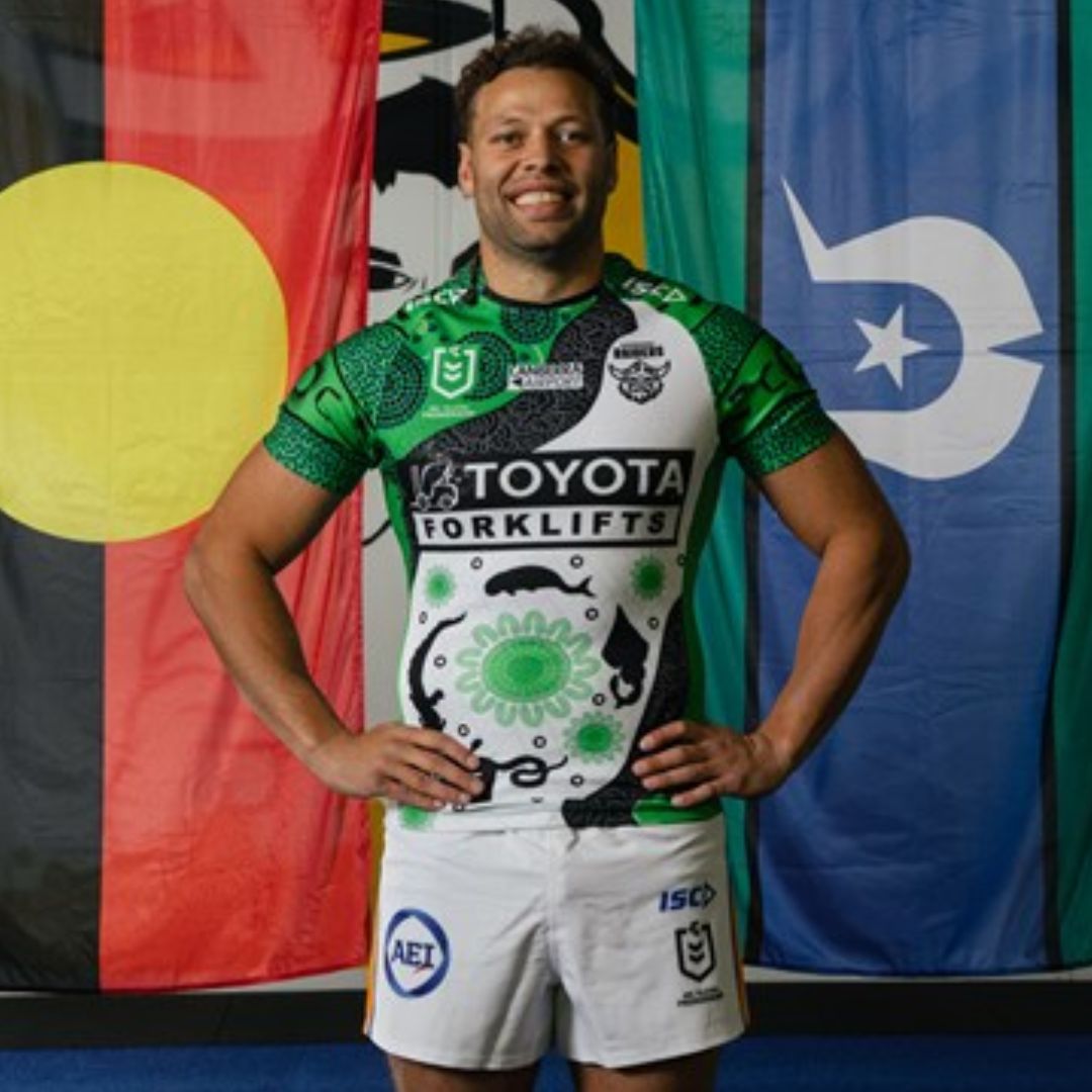 Canberra Raiders 2025 Indigenous Jersey