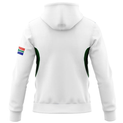 South Africa Springboks 2025 Away Stadium Hoodie with Zipper