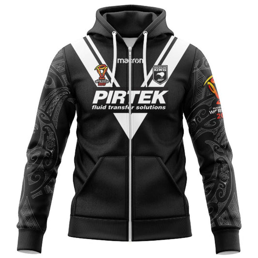 New Zealand Kiwis 2017 World Cup Hoodie with Zipper