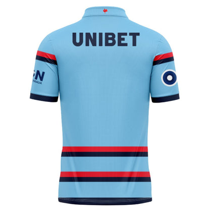 Sydney Roosters 2025 Bondi Blue Training Polo Shirt
