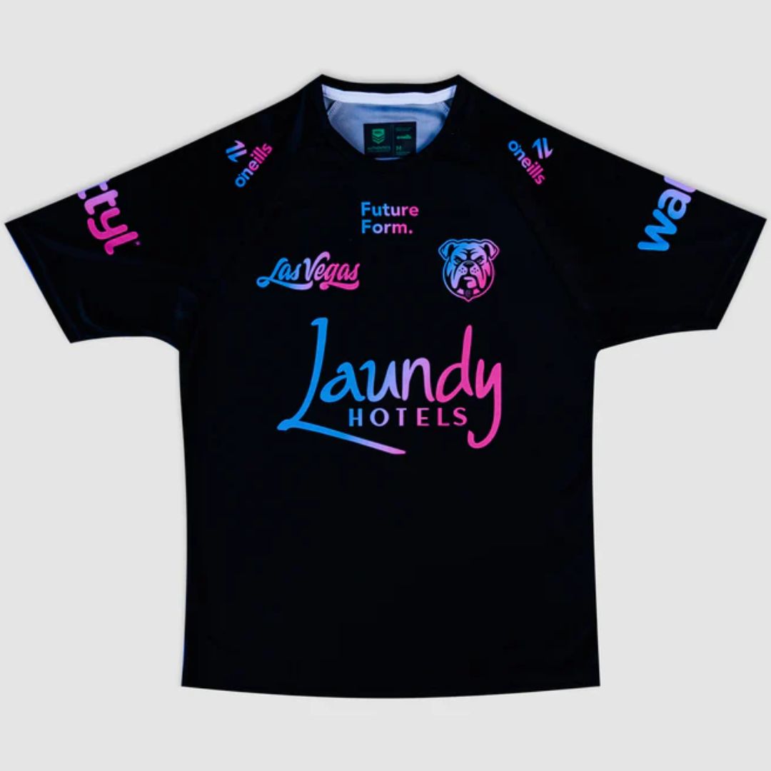 Canterbury Bankstown Bulldogs 2026 Kids Las Vegas Warm Up Shirt
