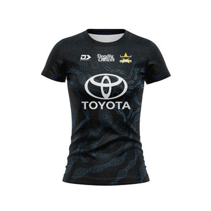 North Queensland Cowboys 2024 Women's Indigenous Training Shirt