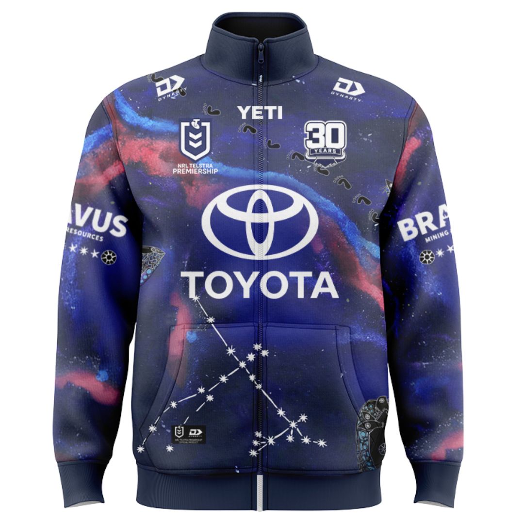 North Queensland Cowboys 2025 Indigenous Jacket with Zipper