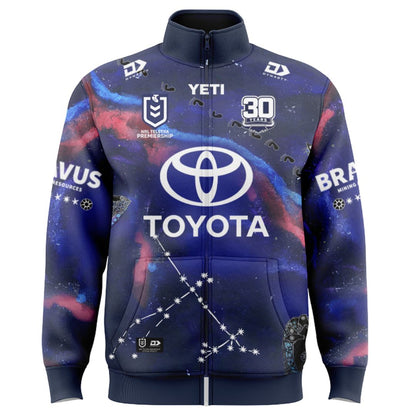 North Queensland Cowboys 2025 Indigenous Jacket with Zipper