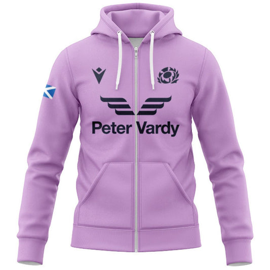 Scotland Rugby 2026 Alternate Hoodie with Zipper