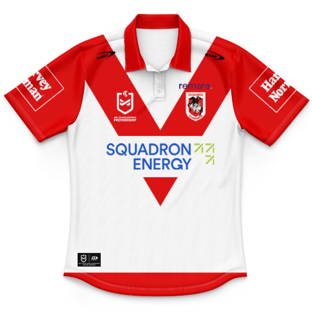 St George Illawarra Dragons Kids Alternate Polo Shirt