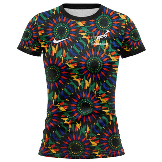 South Africa Springboks 2025 Women's Pre Match Shirt