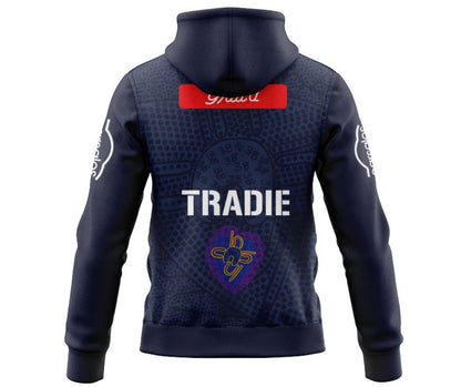 Melbourne Storm 2025 Indigenous Hoodie with Zipper