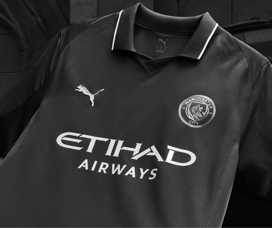 Manchester City 2025/26 Long Sleeve Away Jersey Shirt