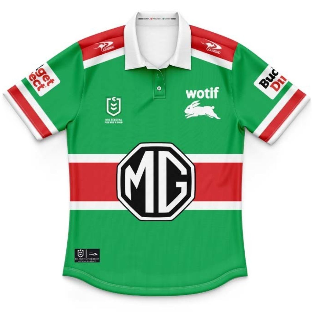 South Sydney Rabbitohs 2026 Kids Away Polo Shirt