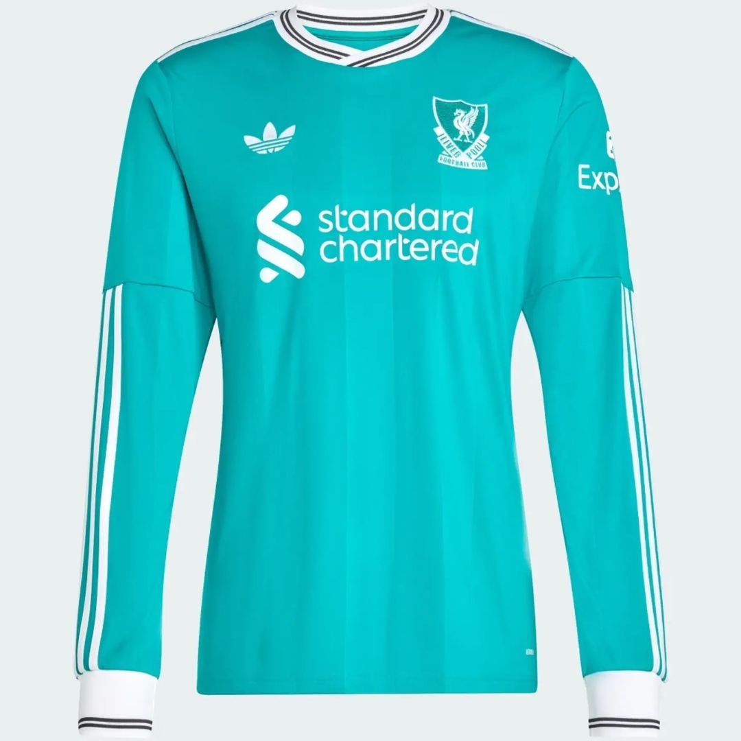 Liverpool 2025/26 Long Sleeve Third Jersey Shirt