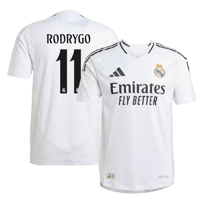 Real Madrid 2024/25 Rodrygo #11 Home Jersey Shirt