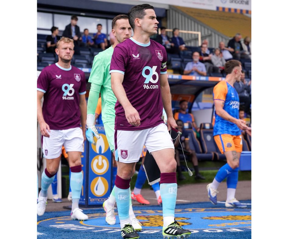 Burnley 2025/26 Home Jersey Shirt