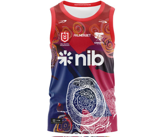 Newcastle Knights 2025 Indigenous Singlet