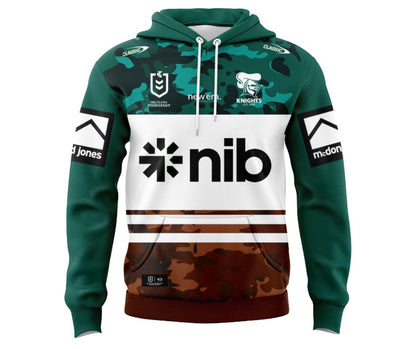 Newcastle Knights 2025 ANZAC Hoodie