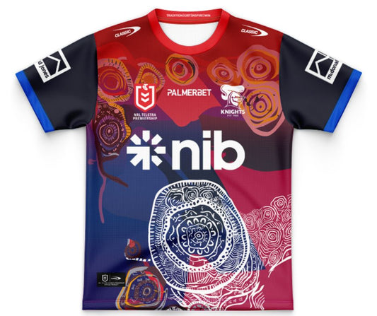 Newcastle Knights 2025 Kids Indigenous Jersey