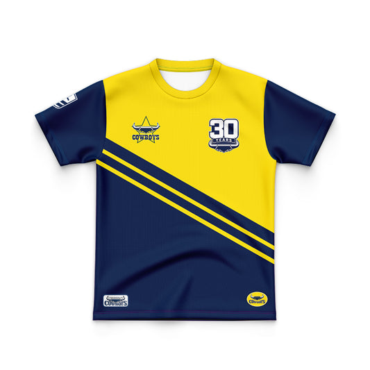 North Queensland Cowboys Kids 30th Anniversary Limited Edition Jersey