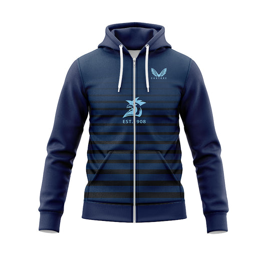Sydney Roosters 2025 Warm Up Hoodie with Zipper