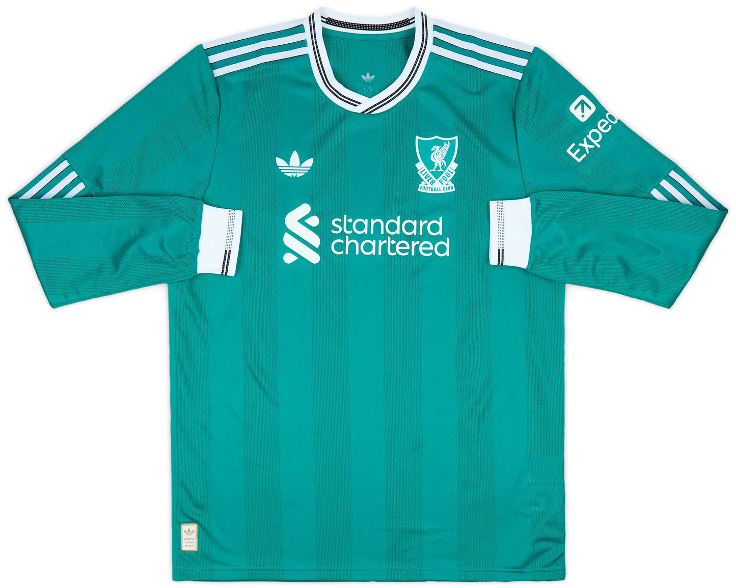 Liverpool 2025/26 Player's Edition Long Sleeve Third Jersey Shirt