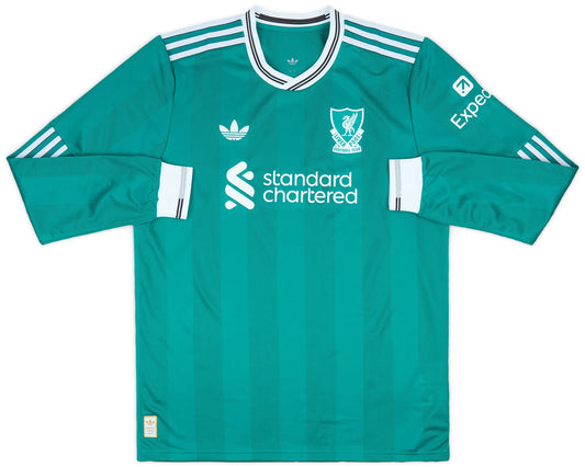 Liverpool 2025/26 Player's Edition Long Sleeve Third Jersey Shirt