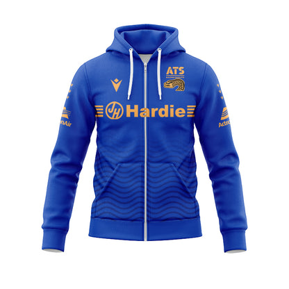 Parramatta Eels 2025 Captains Run Hoodie with Zipper